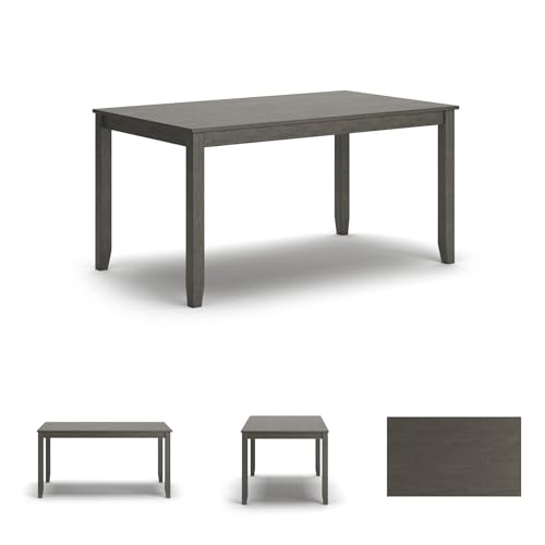 Signature Design by Ashley Caitbrook Rustic 7 Piece Dining Set, Include Table and 6 Chairs, Gray