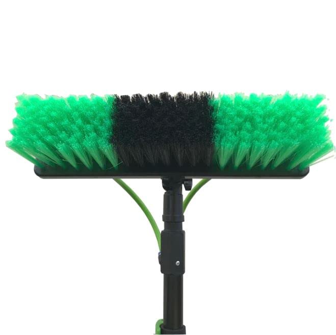 30 Feet Reach Solar Panel Cleaning Brush & Pole Water Fed Pole Kit