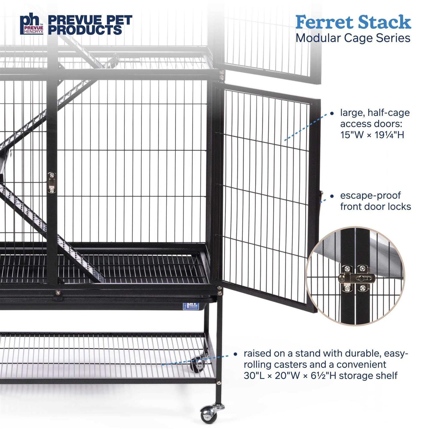 Prevue Pet Products Ferret Stack Home Two Story - Pet Supplies online store