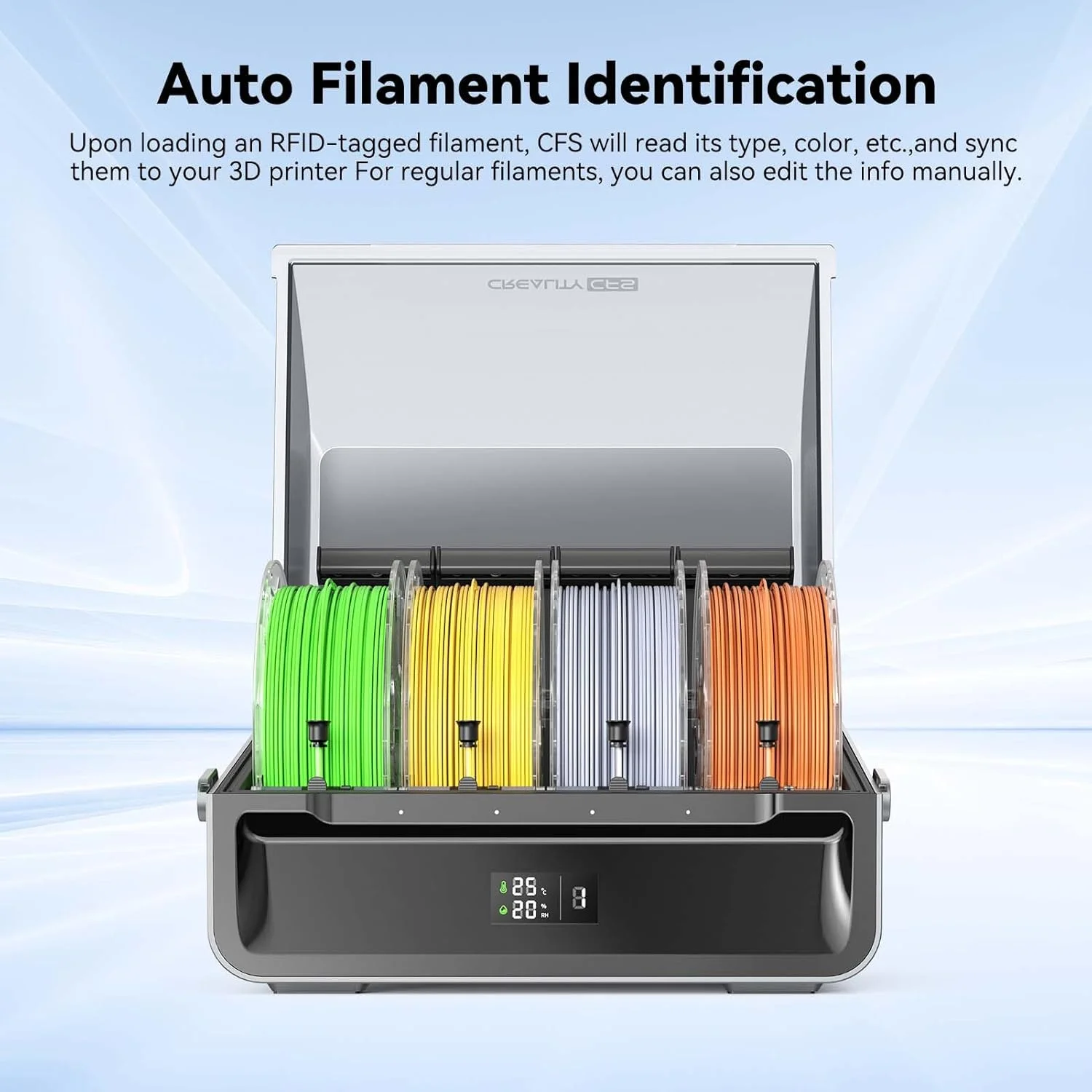 Creality Filament System-CFS 16 Colors Auto Filament Identification &amp; Switch &amp; Relay for K2 Plus