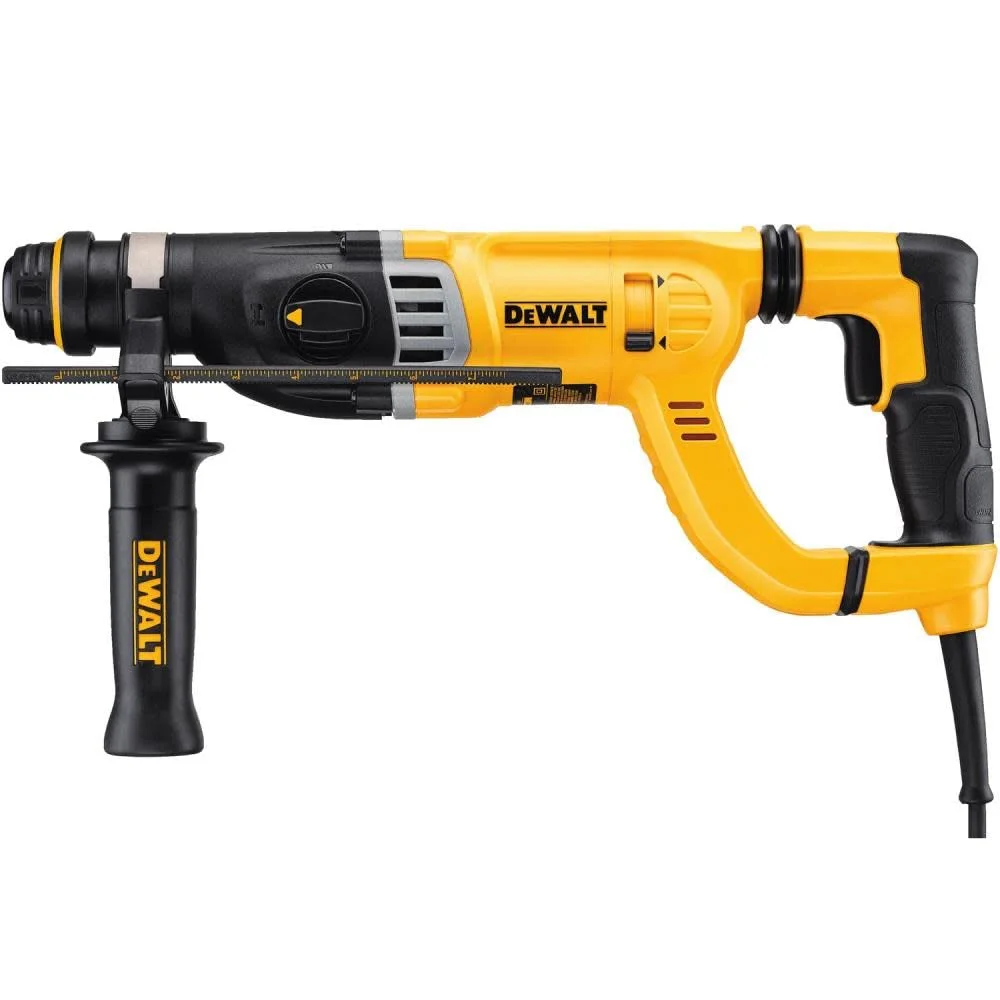 LIHONG Rotary Hammer Drill with Shocks, D-Handle, SDS, 1-1/8-Inch (D25263K)