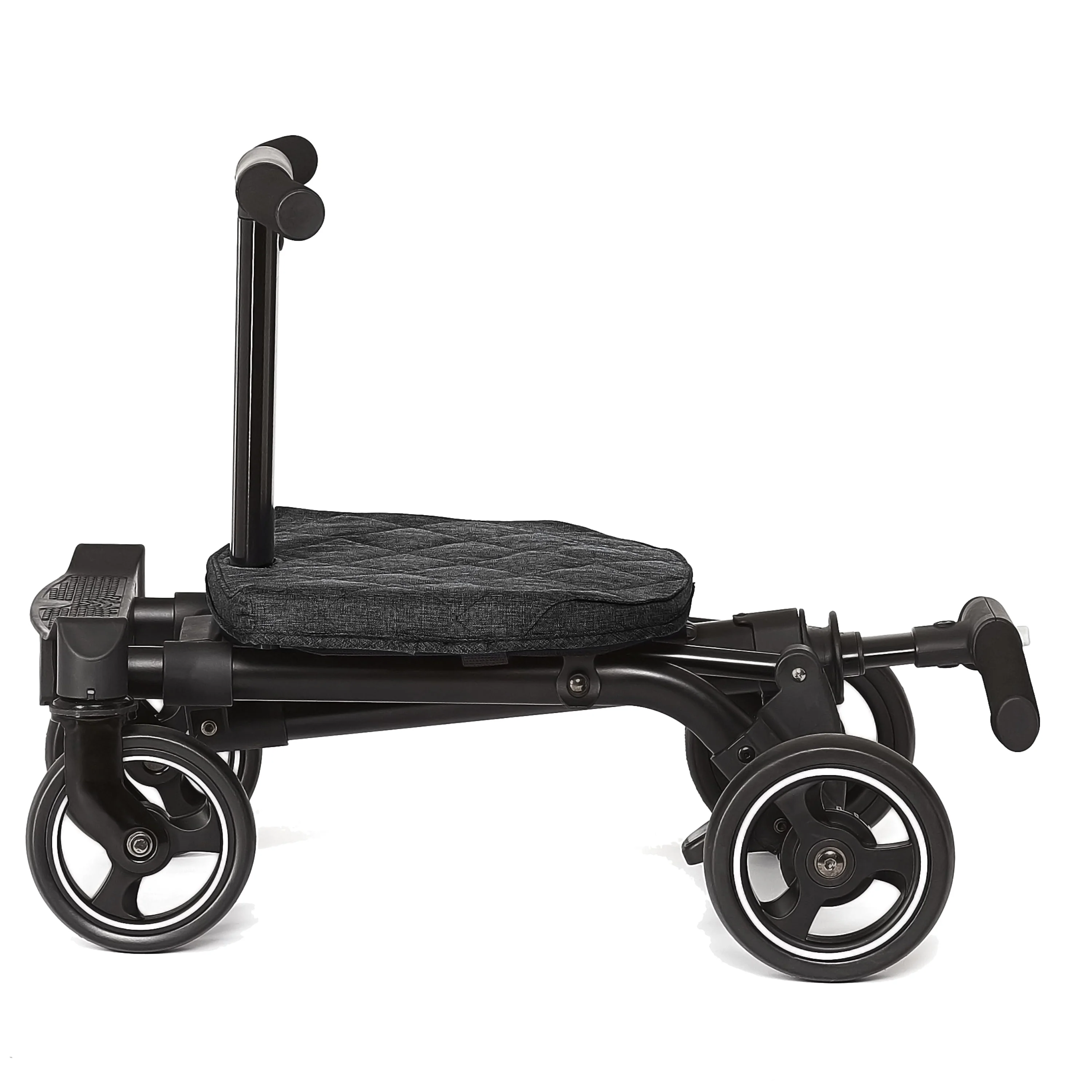 Dream On Me Coast Rider | Travel Stroller | Lightweight Stroller | Compact | Portable | Vacation Friendly Stroller, Black