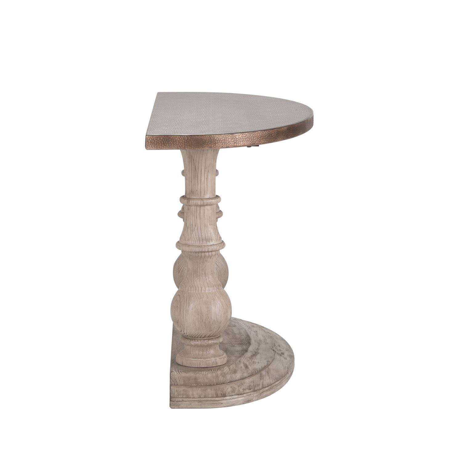 Liberty Furniture Alamosa Half Moon Sofa Table - 108-OT1030