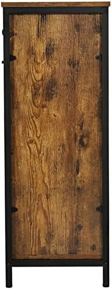 CCBIUOMBO Double Kitchen Trash Cabinets Two Tilt Out Trash Cabinets with Solid Hideaway Drawers Free Standing Wooden Kitchen  Recycling Cabinet