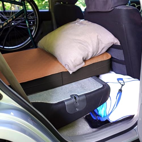 LOSTHORIZON Air & Foam Camping Mattress, Self-Inflating Sleeping Pad, 4.5" Thick, with Pump Sack, Full