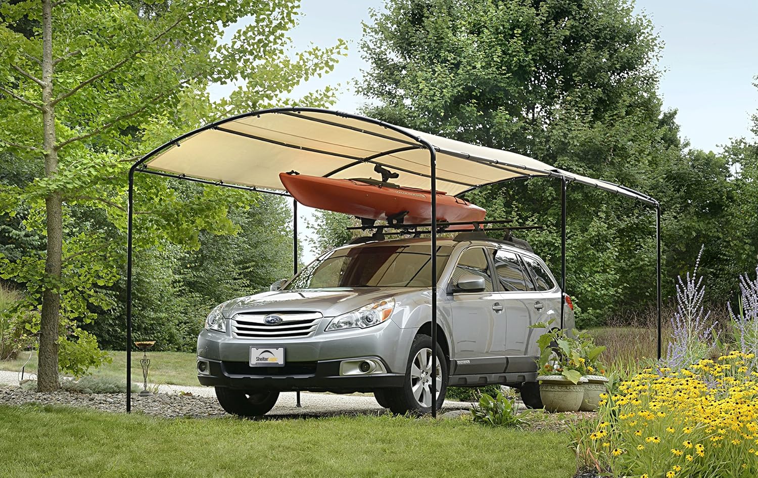 ShelterLogic Monarc Canopy, Sandstone, 9 x 16 ft.