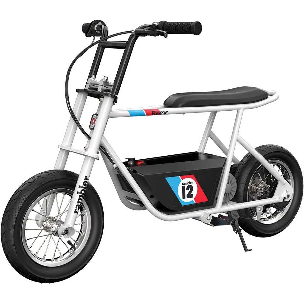 Razor Rambler 12 24V Electric Scooter with Retro Style Up to 14 mph - Sports Supplies Online Store