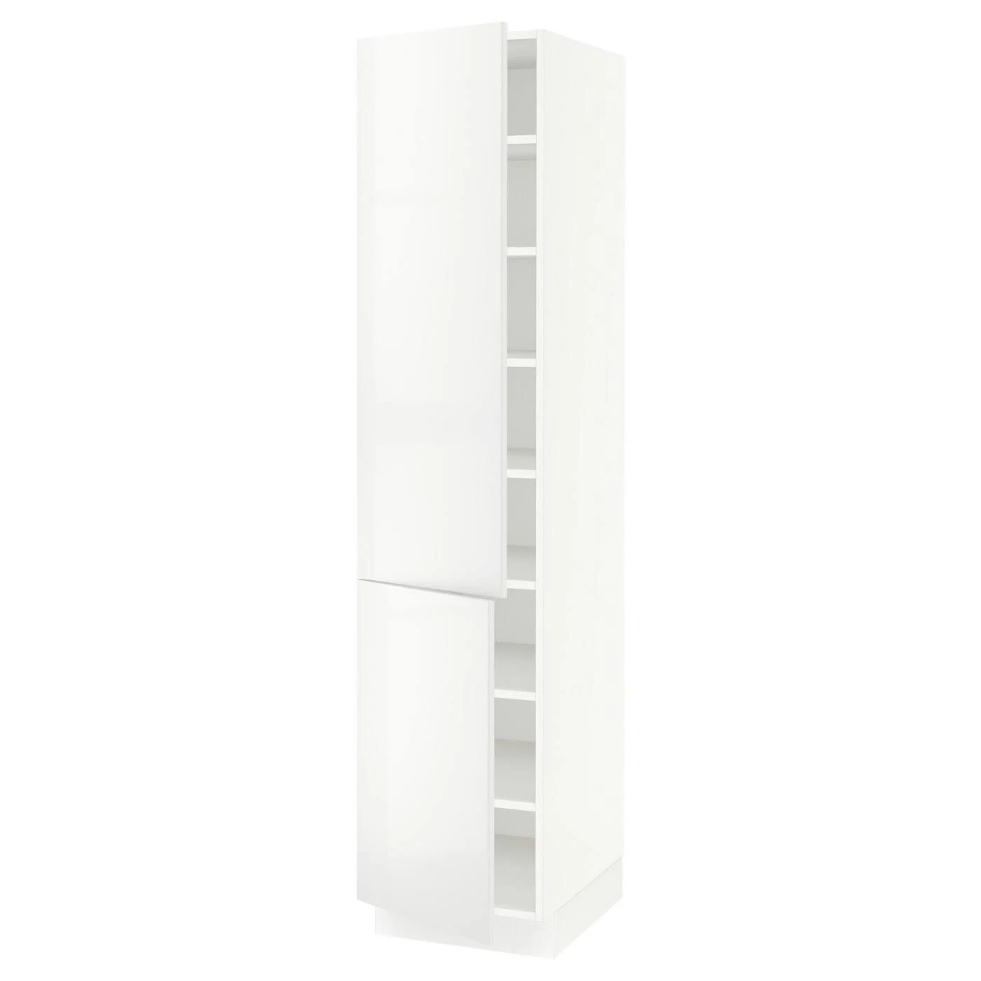 IKEA - SEKTION High Cabinet with shelves/2 Doors, white/Ringhult White, 18x24x80 29358027