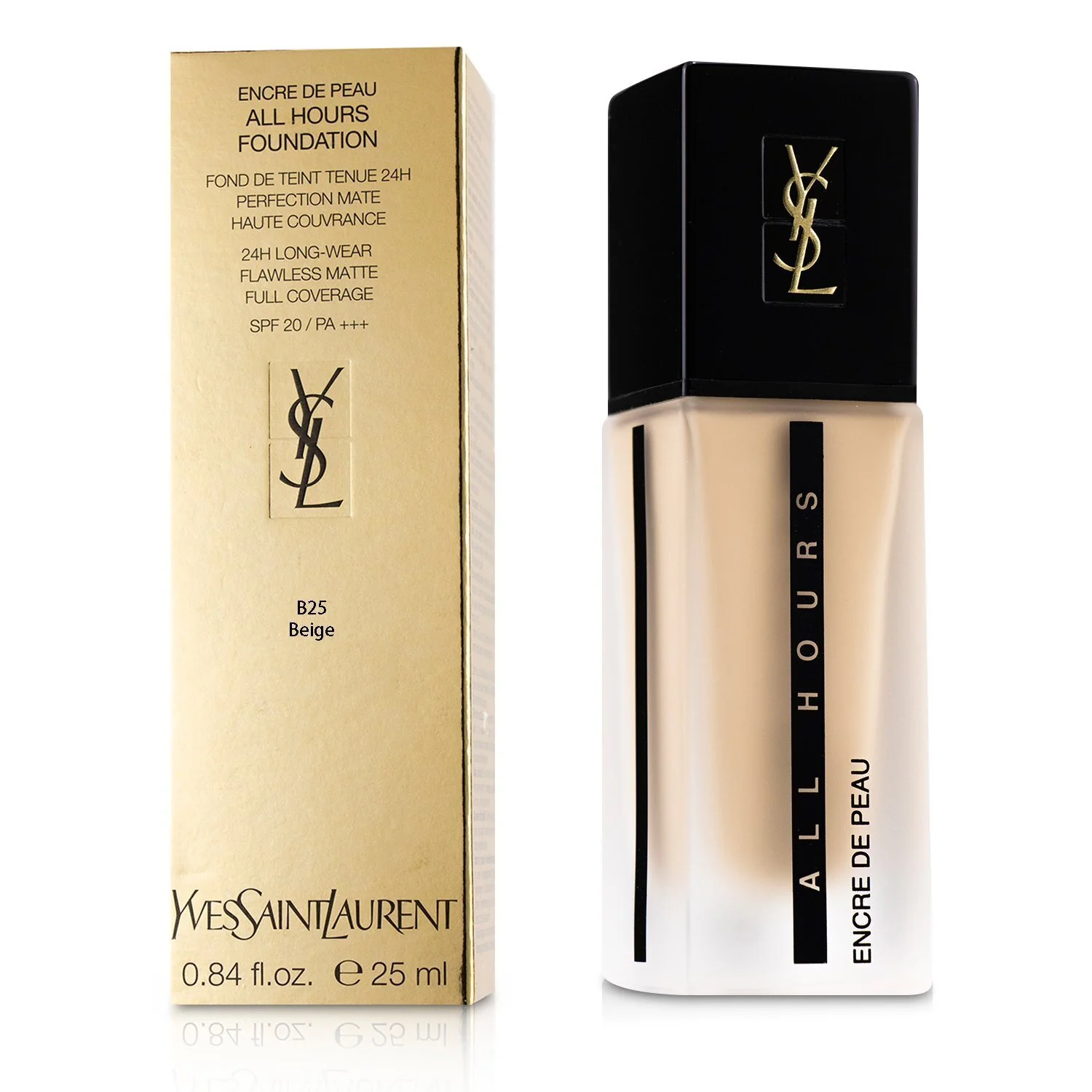 Yves Saint Laurent All Hours Foundation SPF 20 - # BR30 Cool Almond  25ml/0.84oz