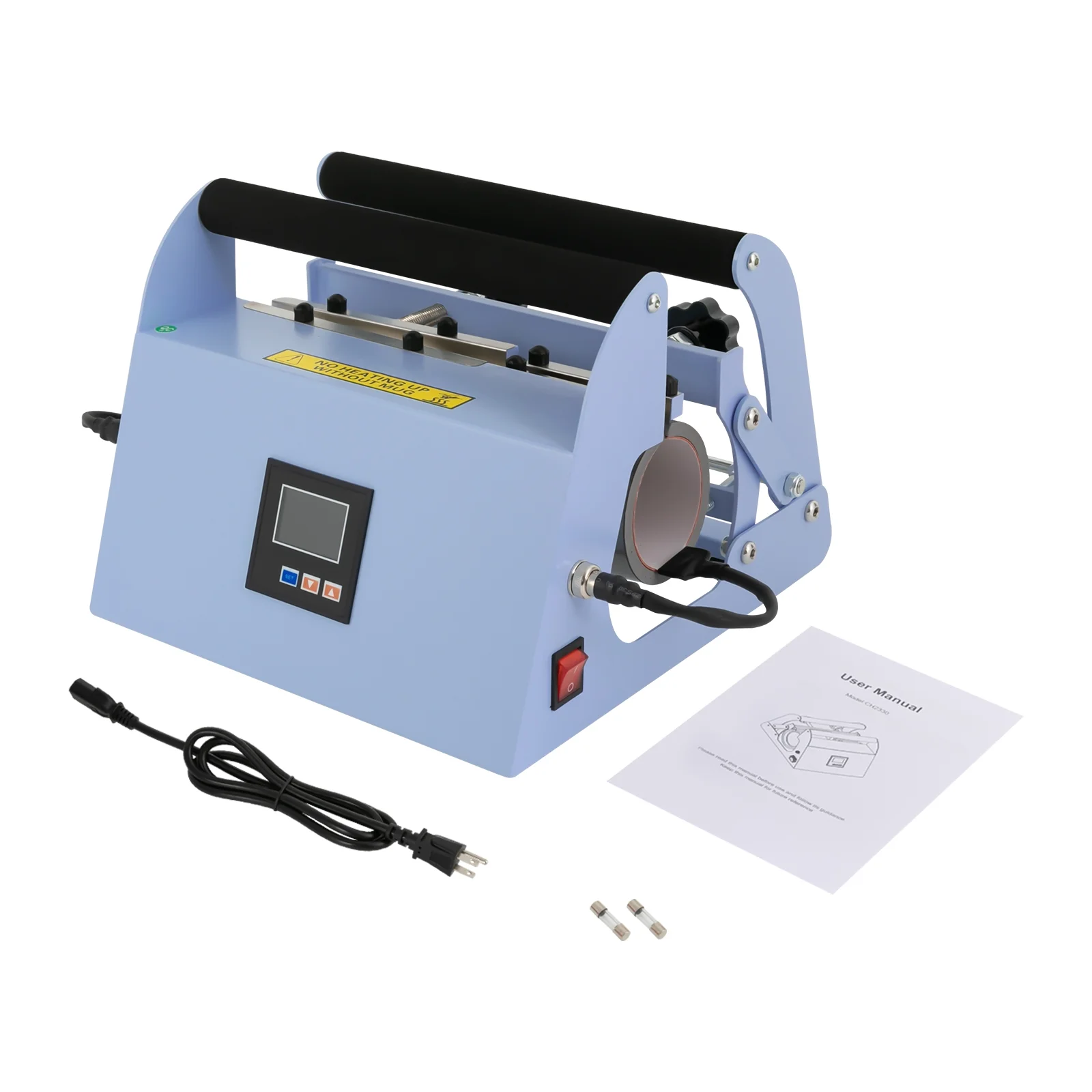 40OZ Tumbler Heat Press Machine,Mug Tumbler Press Machine Cup DIY Press Machine 500W - Curated Treasures Market