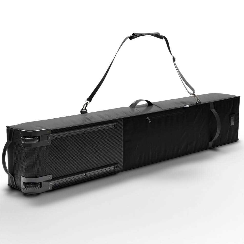 Athletico Rolling Double Ski Bag - Sports Supplies Online Store