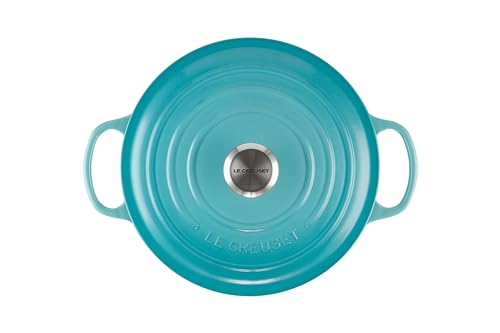 Le Creuset Enameled Cast Iron Signature Round Dutch Oven, 5.5 qt., Cerise