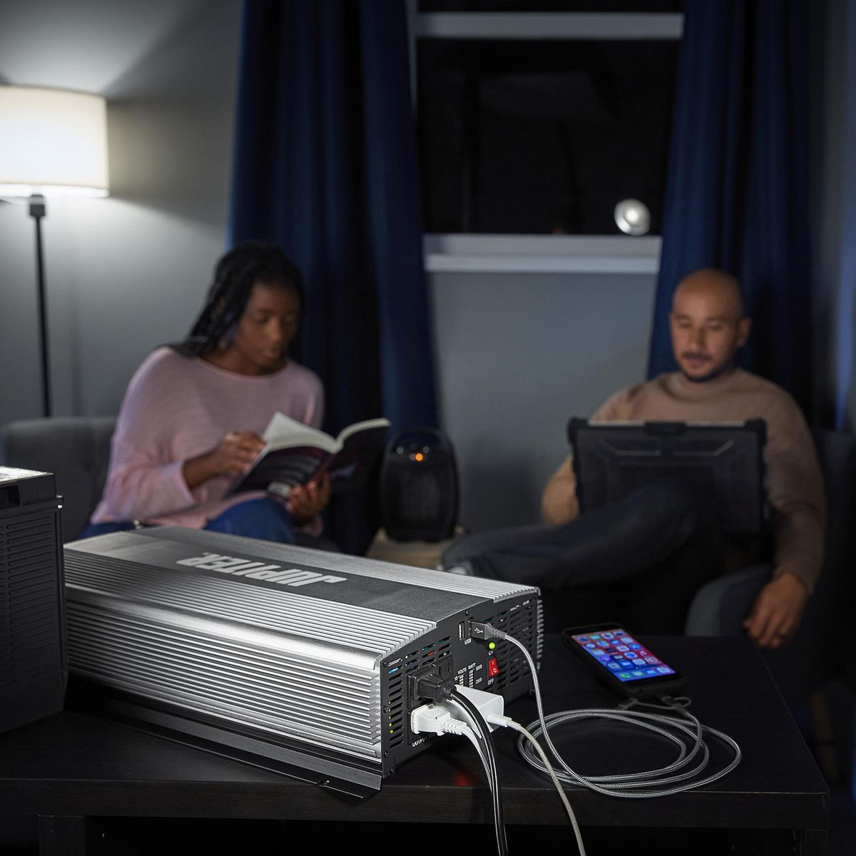 JUPITER 5000 Watt Continuous/10,000 Watt Peak Modified Sine Wave Power Inverter