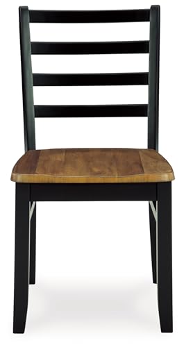 Signature Design by Ashley Caitbrook Rustic 7 Piece Dining Set, Include Table and 6 Chairs, Gray