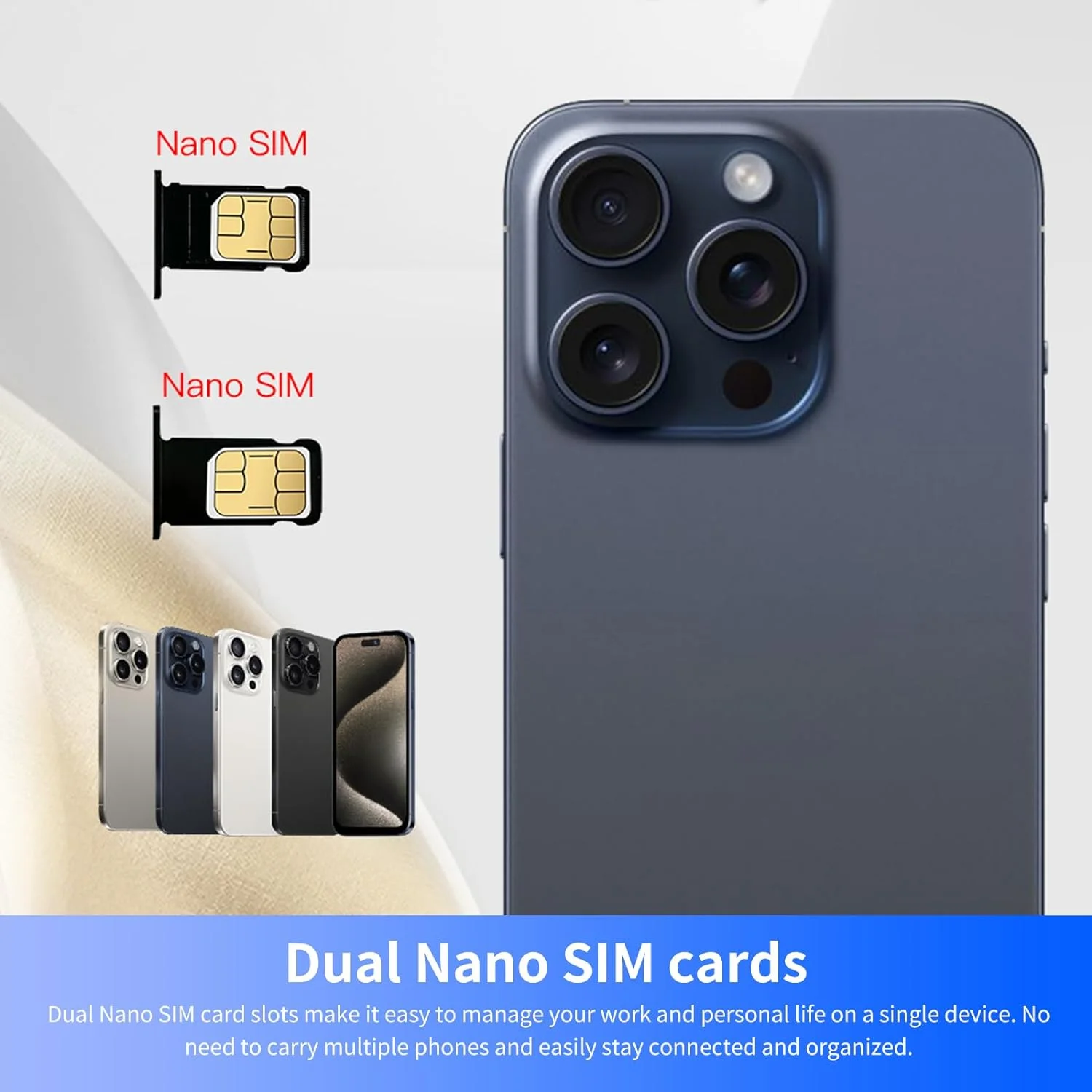 C15 Pro Max Smartphone 6.61in High-Definition Large Screen Smartphones Dual-SIM Phone 3000mAh Large-Capacity Battery Android Phone Unlocked Support