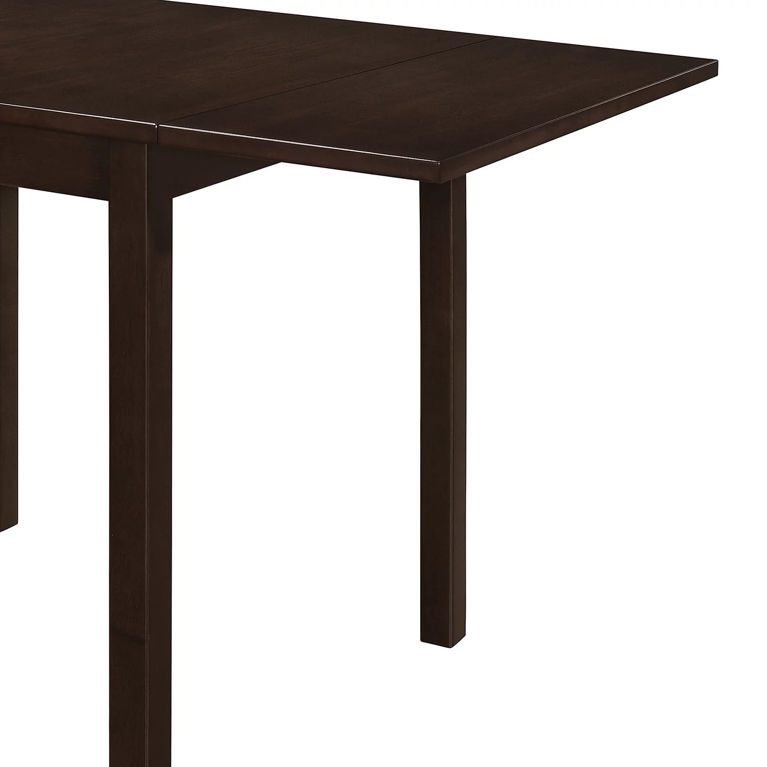 Kelso Rectangular Dining Table with Drop Leaf Cappuccino