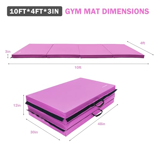 Extra Thick Folding Exercise Gymnastics Mat