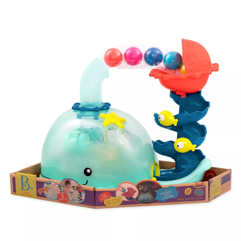 B. Toys Musical Poppity Whale Pop Ball Popper