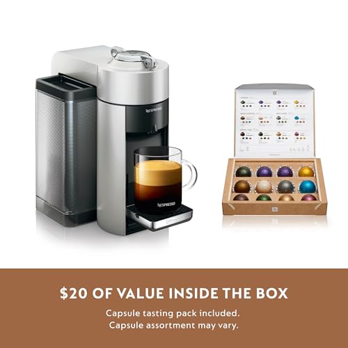 Nespresso Vertuo Coffee and Espresso Maker by De'Longhi, Graphite Metal