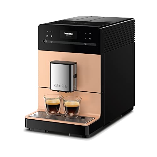 Miele CM5 Silence Automatic Coffee Maker & Espresso Machine Combo with Grinder, Milk Frother
