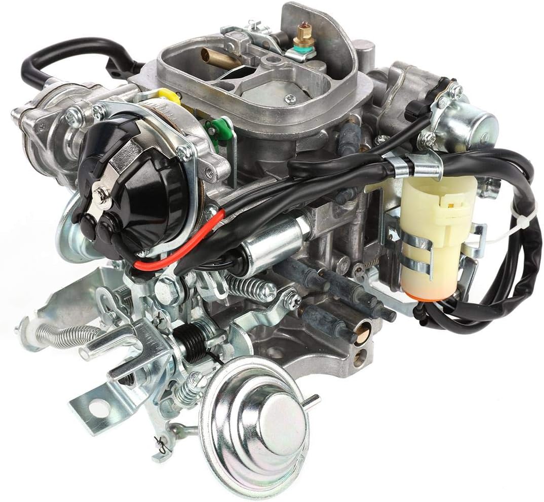 ALAVENTE Carburetor Carb Replacement for 1981-1987 Toyota 22R Engine with Round Plug Connector 2 Barrel TOY-505 TOY-507 (35290/2.4L 2366cc / C4036)
