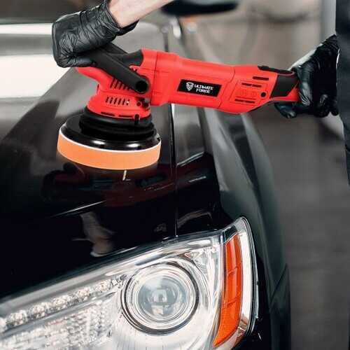 1100W Dual Action Random Orbital Polisher Kit