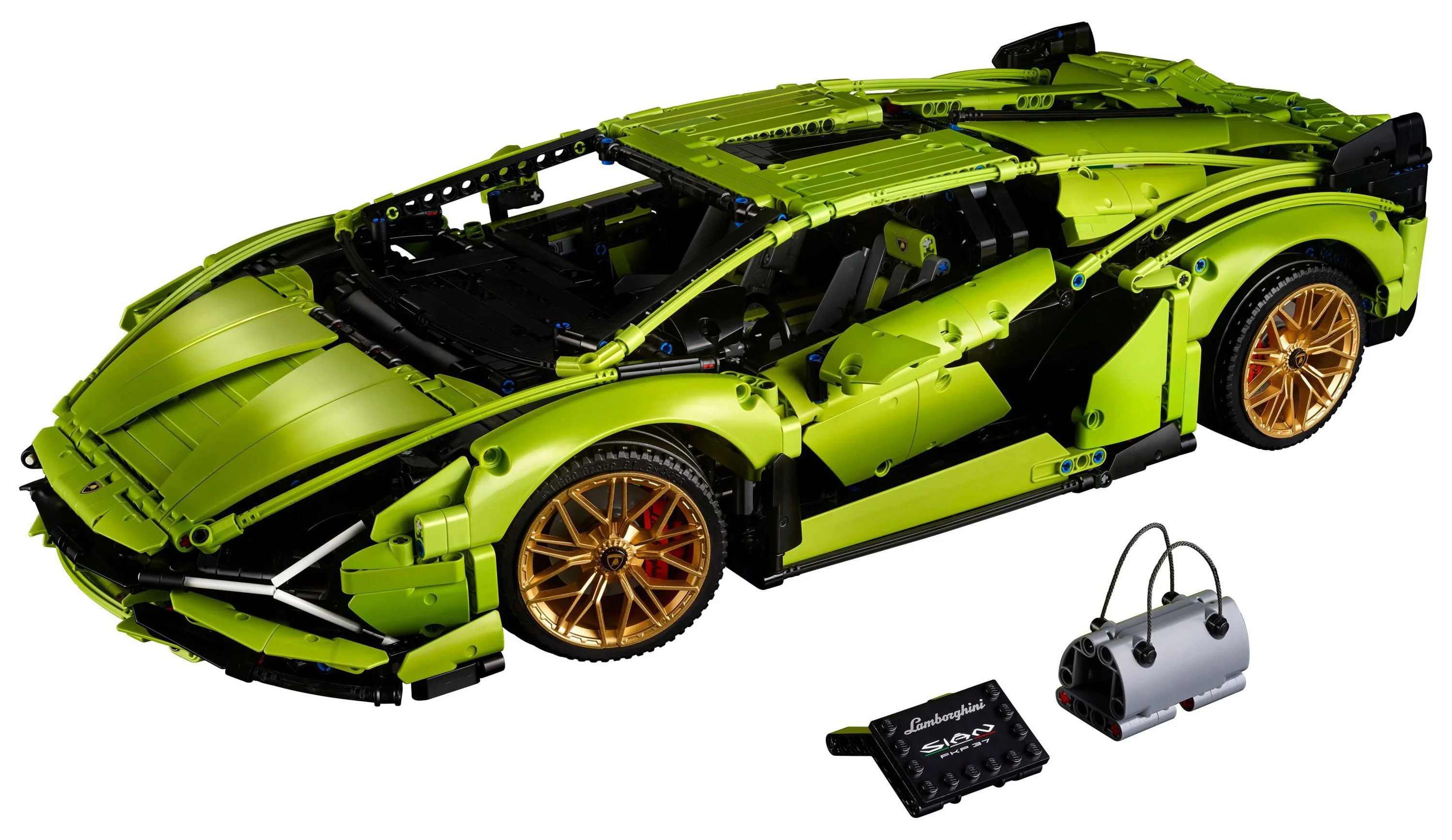 LEGO Technic Lamborghini Sián FKP 37 42115 Building Set - Classic Super Car Model Kit, Exotic Eye-Catching Display, Home or Office Décor