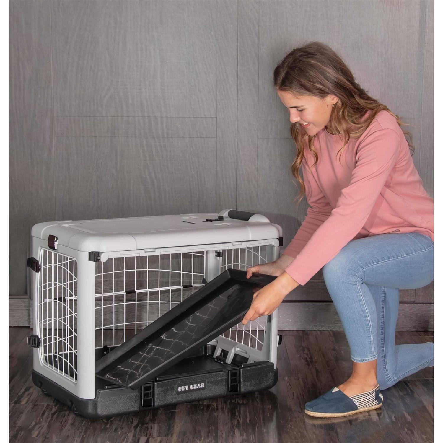 Pet Gear The Other Door Steel Crate - Pet Supplies online store