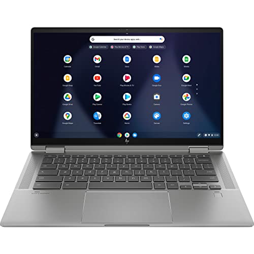 HP Chromebook x360 Touchscreen Laptop 2in1 14inch FHD IPS Display | Intel Core i3-1115G4 | 8GB RAM | 160GB Space | Backlit Keyboard | WiFi 6 | USB-C