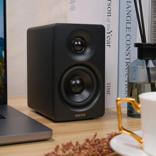 Edifier M60 Multimedia Speaker Bluetooth 5.3, 66W RMS, Hi-Res Audio & Hi-Res Wireless Audio, LDAC,3" Mid Bass & 1" Tweeter, USB-C & Aux Inputs