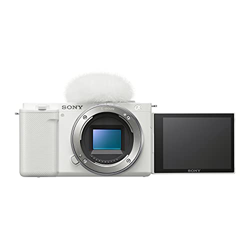 Sony Alpha ZV-E10 - APS-C Interchangeable Lens Mirrorless Vlog Camera Kit - Black