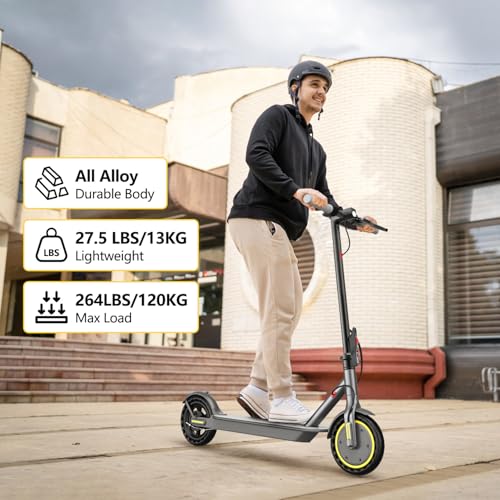 Electric Scooter Adults, Max 16Mph & 10-15 Miles Range E-Scooter, Commuting Sport Scooter with APP Control