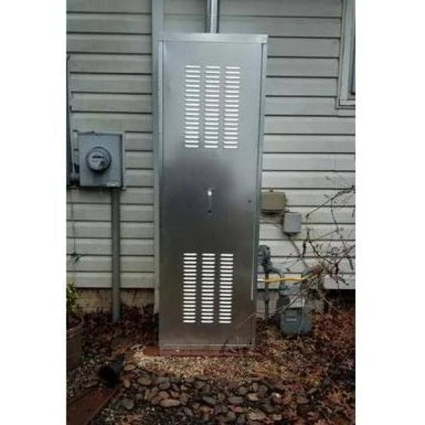 Holdrite 24 in. Galvanized Steel Water Heater Enclosure QS-E24