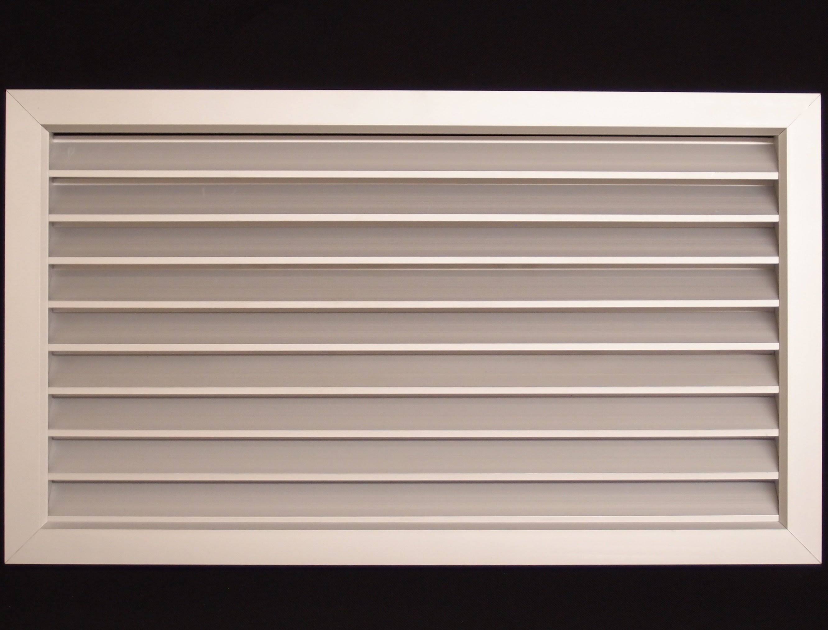 24x22W x 24x22H Aluminum Privacy Door HVAC Air Grille