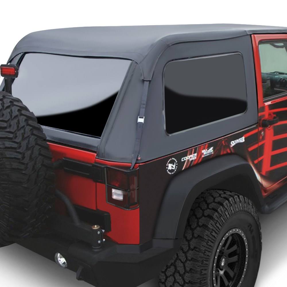 Rampage 106135 Frameless Soft Top Kit 07-15 Wrangler (JK)