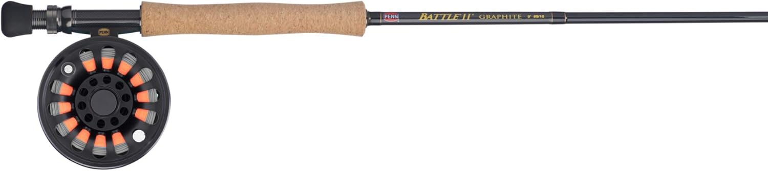 Penn Battle Fly Outfit Reel and Fishing Rod Combo