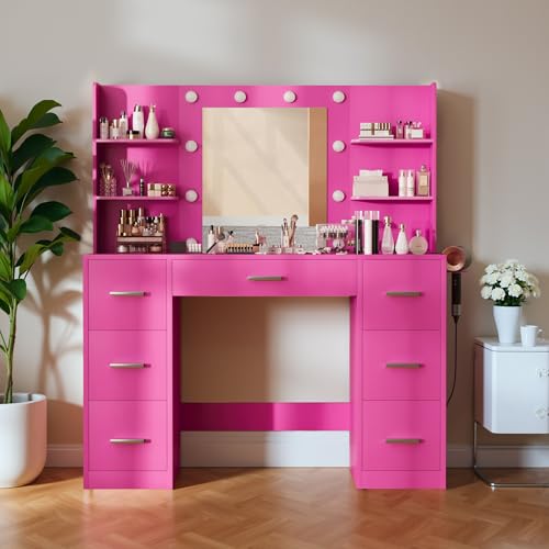 Furmax Vanity Desk with Mirror
