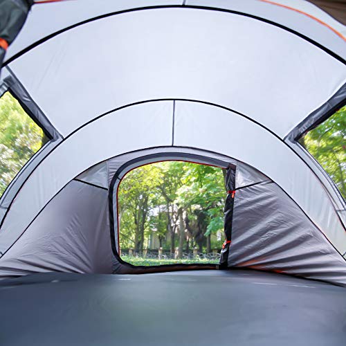 EchoSmile Camping Instant Pop Up Tent, 2/4/6/8/10 Person, Water Resistant Dome, Easy Setup for Camping Hiking and Outdoor, Portable with Carry Bag