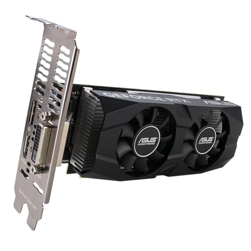ASUS Dual NVIDIA GeForce RTX 3050 6GB OC Edition Gaming Graphics Card - PCIe 4.0, 6GB GDDR6 Memory, HDMI 2.1, DisplayPort 1.4a, 2-Slot Design