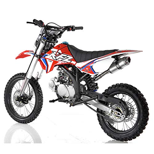 X-PRO 125cc Adult Gas Dirt Pitbike with Headlight, Black