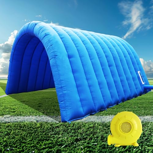 Inflatable Tunnel Sports Tunnel Entrance with Blower Football Tunnel Tent Entryway for Business Advertise Party Exhibition Promotion Street,Shop