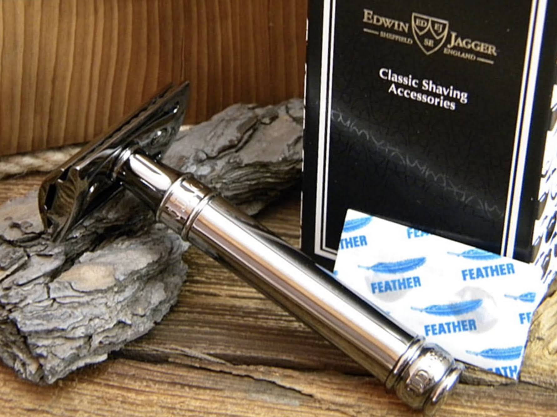 Edwin Jagger DE89BGBL Black Gold De Safety Razor