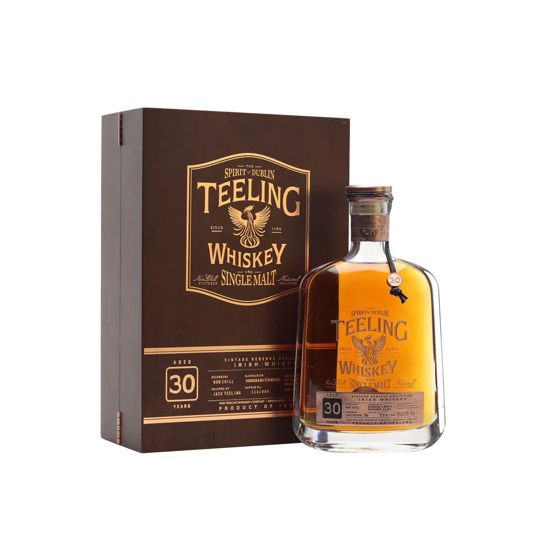 Teeling Single Malt Irish Whiskey 30 Years Old 750ml - Nestor Liquor