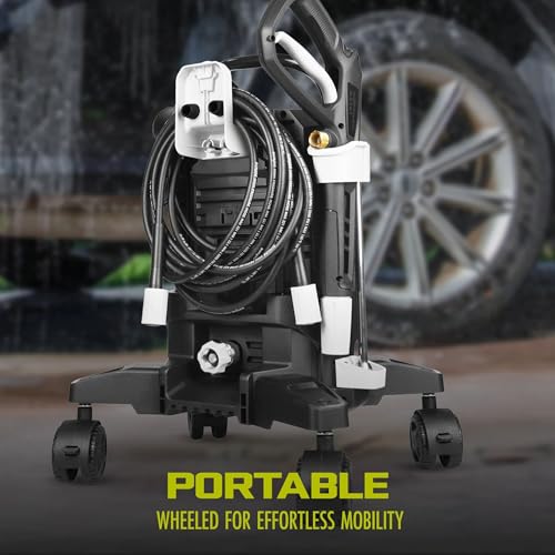 Sun Joe Electric Pressure Power Washer, 2030 PSI (PWMA Certified), 1.2 GPM, Dual Soap Tanks, (35-FT GFCI Water-Safe, Power Cord), SPX3000