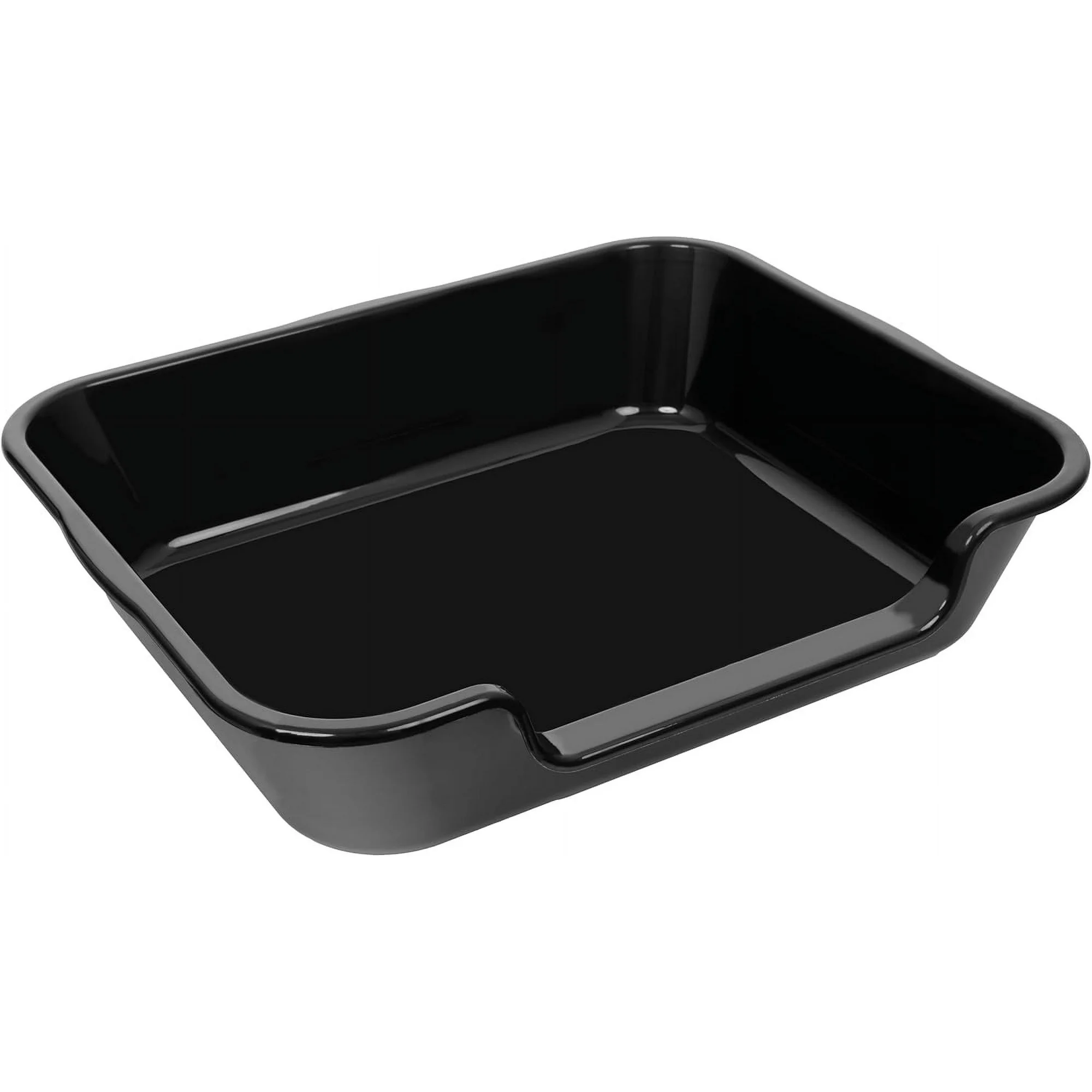 2 Pack Extra Large Dog Litter Box Pan Tray (ABS Material), Low Entry Jumbo Senior Litter Boxes for Multiple Kitten Big Cats