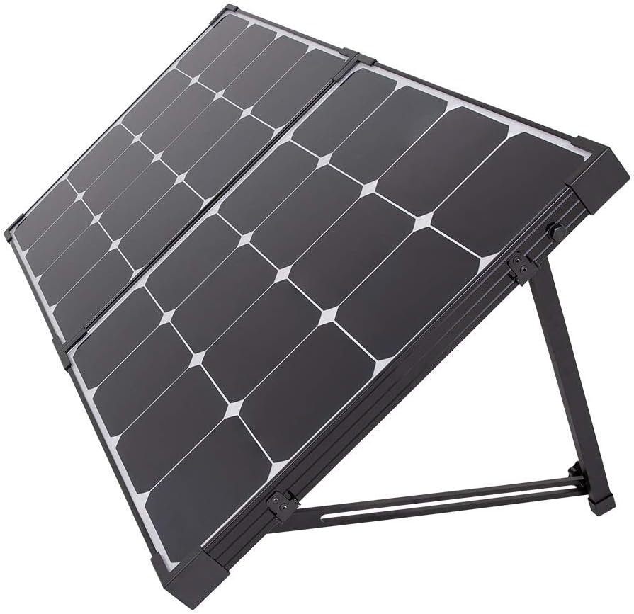 Renogy 200 Watt Off Grid Portable Foldable Solar Panel Suitcase Built-in Kickstand with Waterproof 20A Charger Controller, 200W-Waterproof
