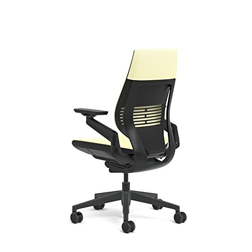 Steelcase Gesture Office Chair - Ergonomic Work Chair with Wheels for Carpet - Comfortable - Intuitive-to-Adjust for Desk - 360-Degree Arms
