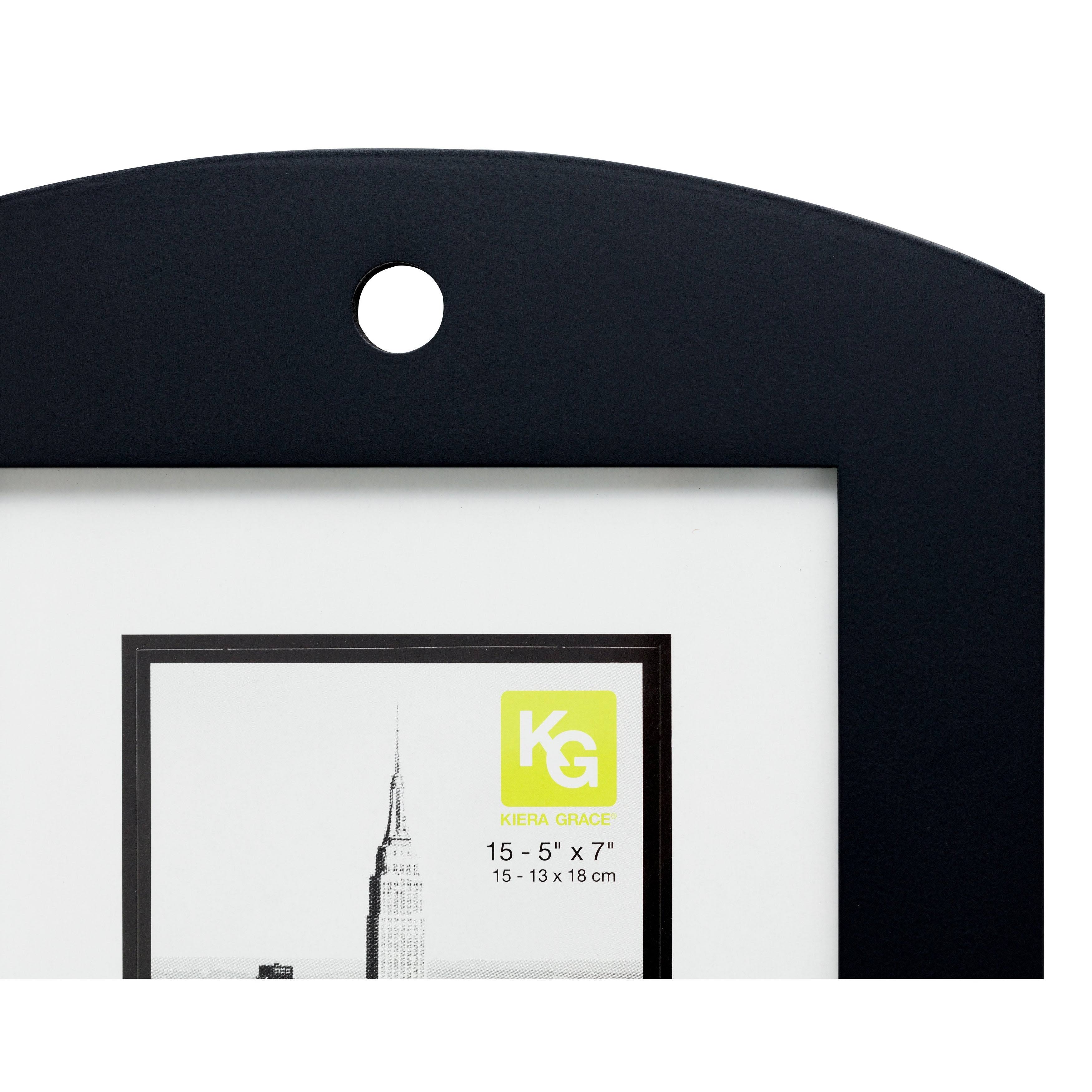 Nexxt Triple 15-Photo Panel Floor Screen - Black