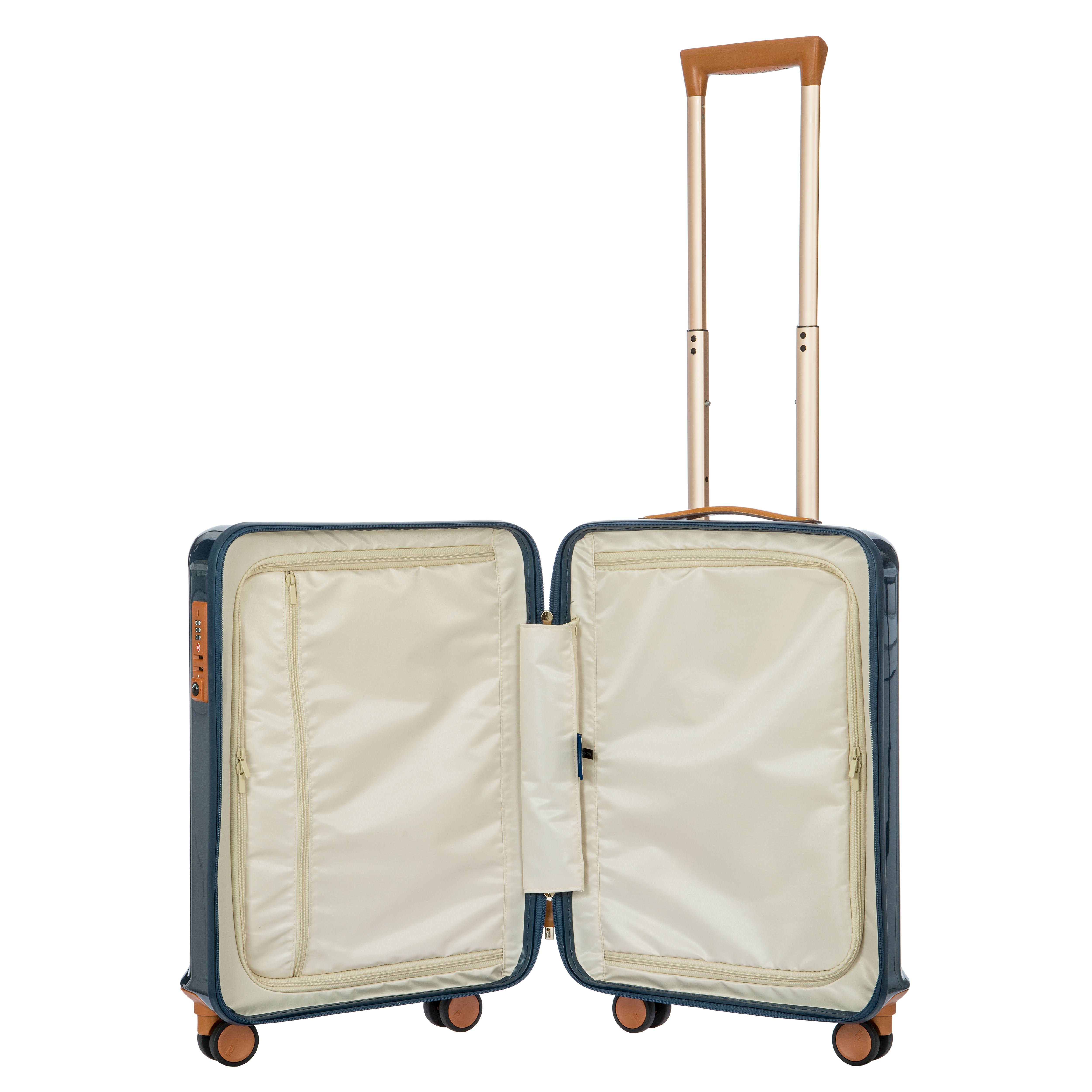 Bric&s Capri 21x22 Carry on Spinner Night Blue
