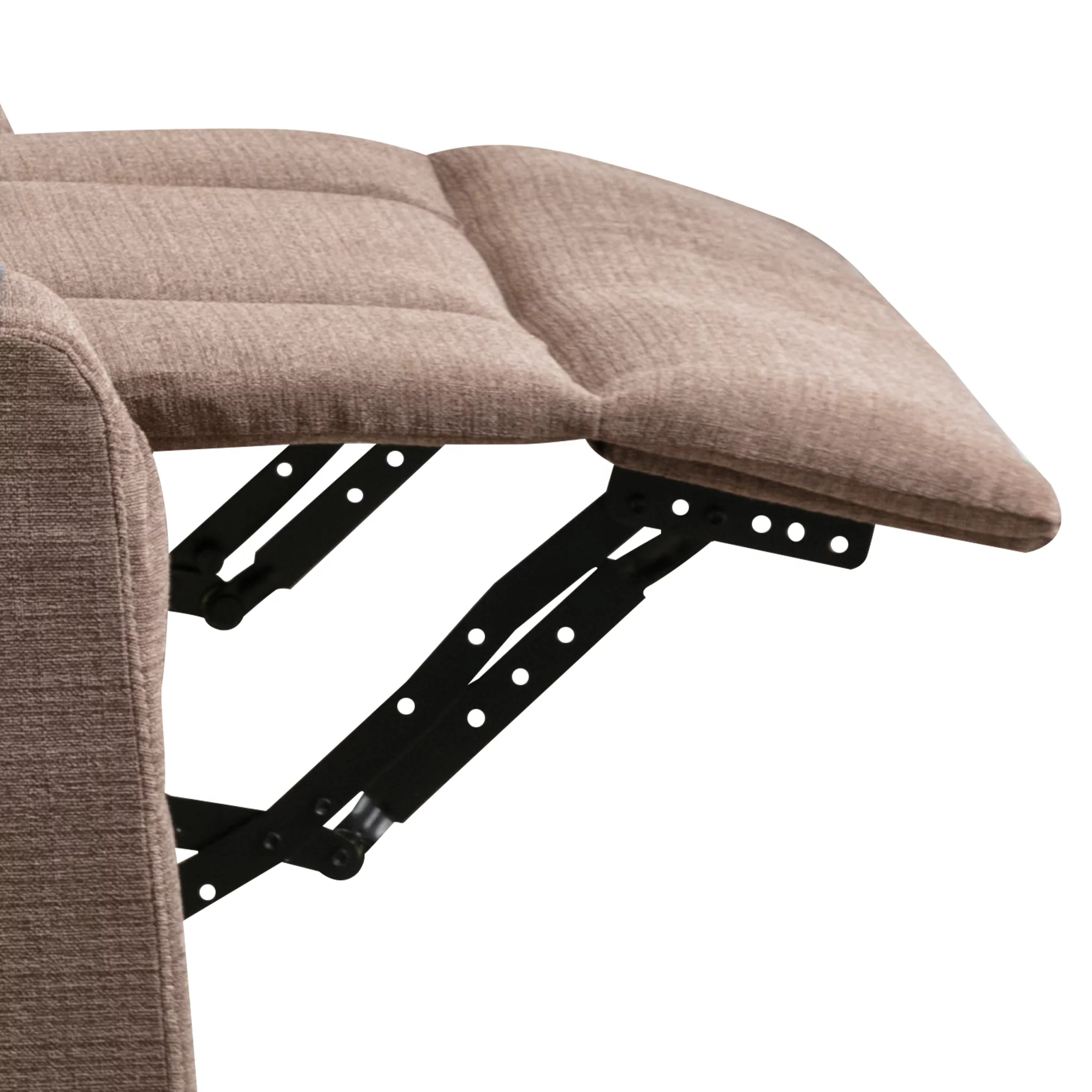 Big and Tall Manual Rocking Recliner Chair with 2 cup holders,USB Ports